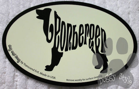 Euro Style Leonberger Dog Breed Magnet