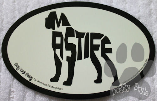Euro Style Mastiff Dog Breed Magnet