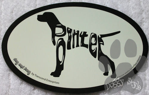 Euro Style Pointer Dog Breed Magnet