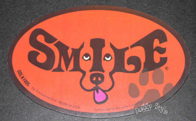 Euro Style Smile Red Dog Breed Magnet