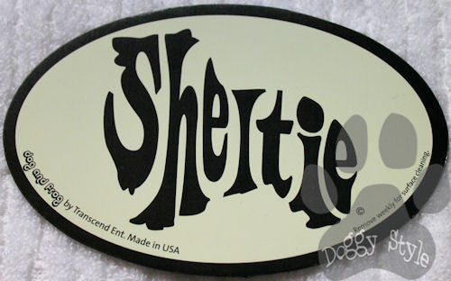 Euro Style Shetland Sheepdog Sheltie Dog Breed Magnet