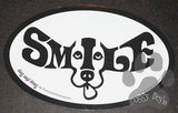Euro Style Smile Dog Breed Magnet
