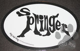 Euro Style Springer Spaniel Dog Breed Magnet