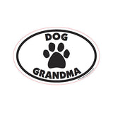 Dog Grandma Euro Style Dog Magnet