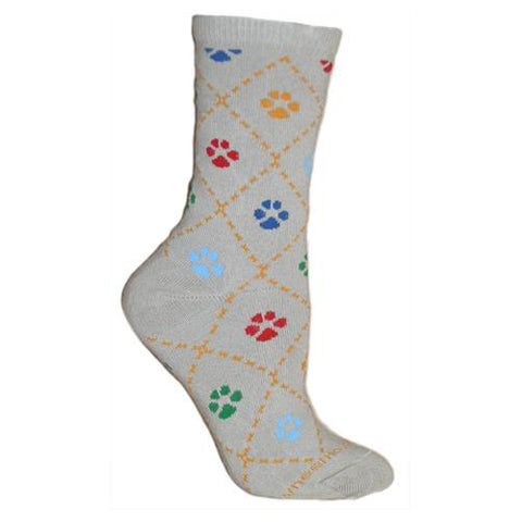 Dog Paws Dog Breed Novelty Socks
