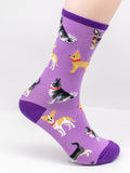 Doggy Style Socks Purple