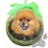 Pomeranian Shatterproof Dog Breed Christmas Ornament
