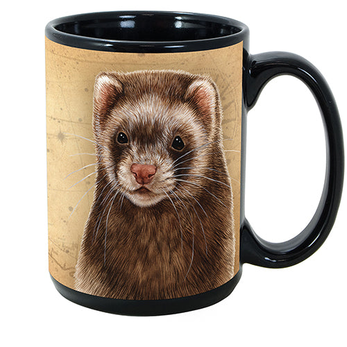 Faithful Friends Ferret Dog Breed Coffee Mug
