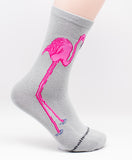 Flamingo Bird Novelty Socks