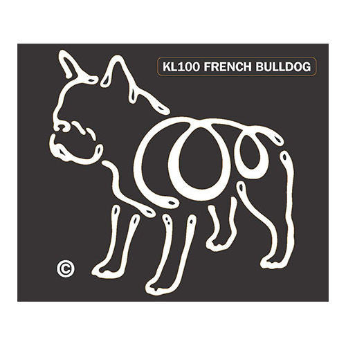 K Line French Bulldog Dog Car Window Decal Tattoo