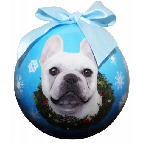 French Bulldog Shatterproof Dog Breed Christmas Ornament