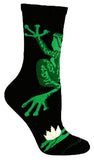 Frog Hug Amphibian Novelty Socks Medium