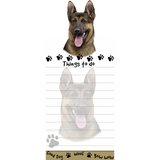 German Shepherd List Stationery Notepad