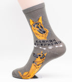 German Shepherd Dog Breed Foozy Novelty Socks