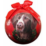 German Shorthaired Pointer Shatterproof Dog Breed Christmas Ornament
