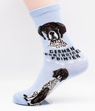 German Shorthaired Pointer Dog Breed Foozy Novelty Socks