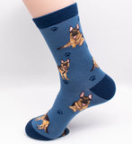 German Shepherd Dog Breed Novelty Socks