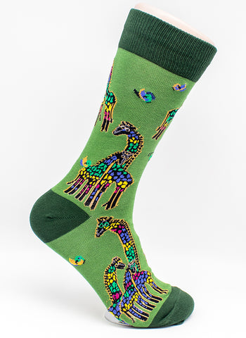 Giraffe Family Socks