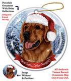 Golden Retriever Howliday Dog Christmas Ornament