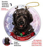 Goldendoodle Howliday Dog Christmas Ornament