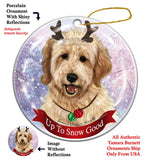 Goldendoodle Howliday Dog Christmas Ornament