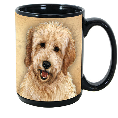 Faithful Friends Goldendoodle Dog Breed Coffee Mug