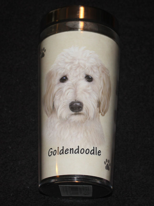 Goldendoodle Stainless Steel Travel Tumbler