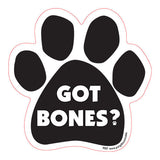Got Bones? Dog Paw Magnet