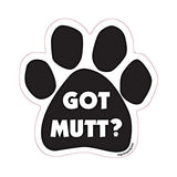 Got Mutt? Dog Paw Magnet