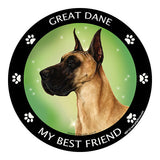 Great Dane My Best Friend Dog Breed Magnet