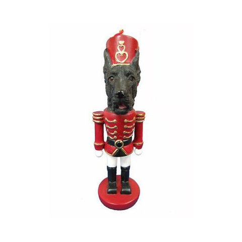 Great Dane Black Dog Toy Soldier Nutcracker Christmas Ornament