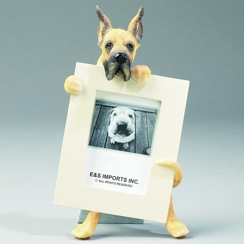 Great Dane Cropped Dog Picture Frame Holder