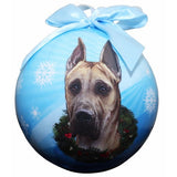 Great Dane Fawn Shatterproof Dog Breed Christmas Ornament