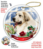 Great Pyrenees Howliday Dog Christmas Ornament