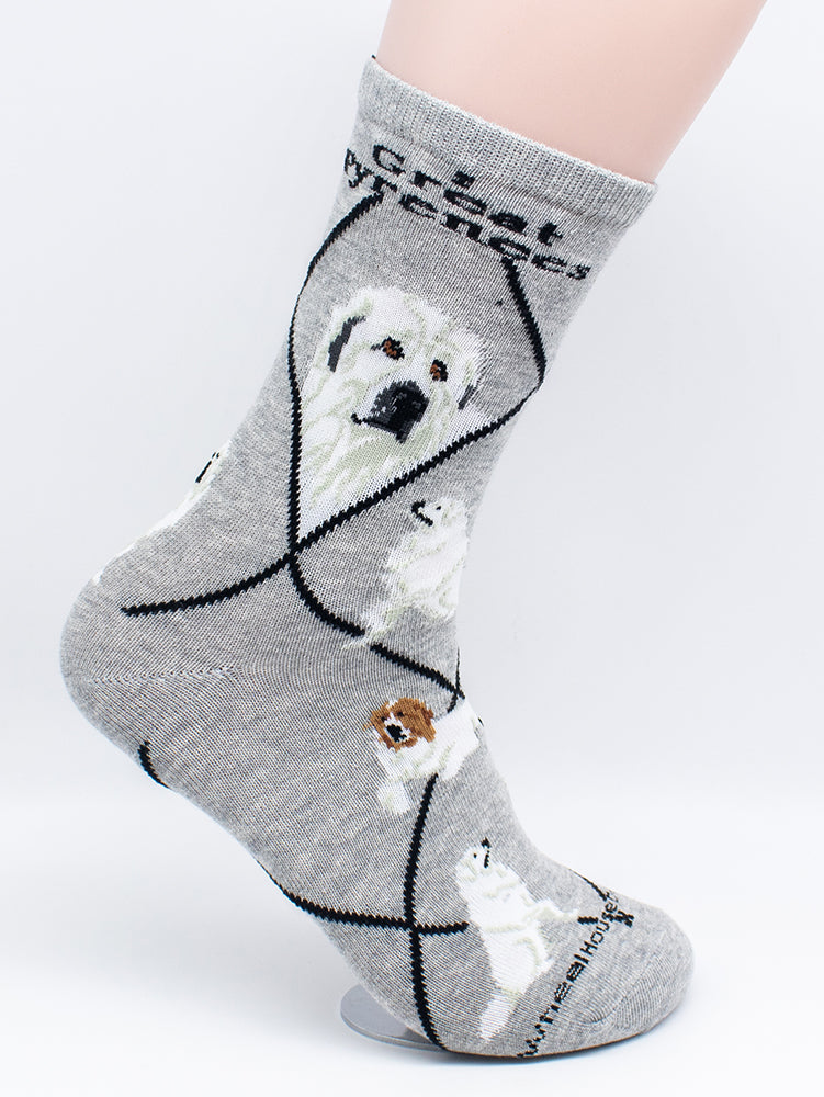 Great Pyrenees Dog Breed Novelty Socks