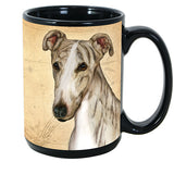 Faithful Friends Greyhound Dog Breed Coffee Mug