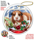 Guinea Pig Howliday Dog Christmas Ornament