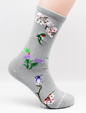 Hummingbird Assorted Bird Dog Breed Novelty Socks