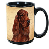 Faithful Friends Irish Setter Dog Breed Coffee Mug