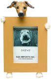 Italian Greyhound Dog Picture Frame Holder