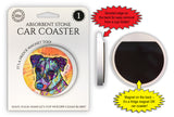Jack Russell Dean Russo Magnetic Car Coaster
