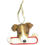 Jack Russell Santa's Pal Christmas Ornament