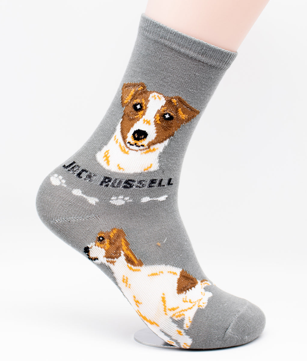 Jack Russell Dog Breed Foozy Novelty Socks