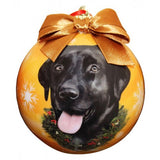 Labrador Retriever Black Lab Shatterproof Dog Breed Christmas Ornament