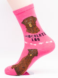 Labrador Retriever Dog Breed Foozy Novelty Socks