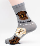 Labrador Retriever Dog Breed Foozy Novelty Socks
