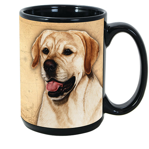 Faithful Friends Labrador Retriever Yellow Dog Breed Coffee Mug