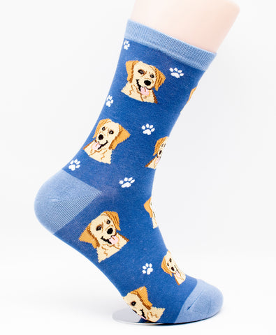 Labrador Yellow Dog Breed Novelty Socks