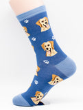 Labrador Yellow Dog Breed Novelty Socks