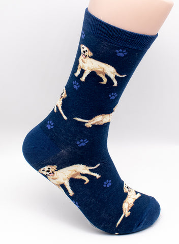 Labrador Yellow Dog Breed Novelty Socks